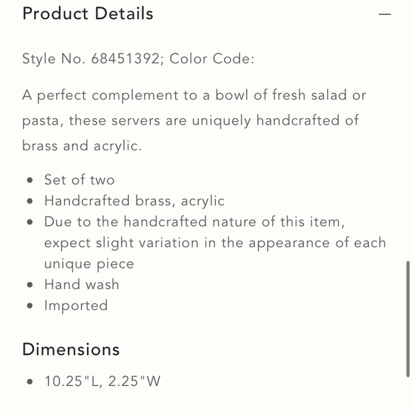 NWT Anthropologie Kip&Co pink marbled serving set. New in box. Never used. - Picture 5 of 6